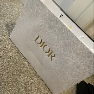 Dior shopping bag
